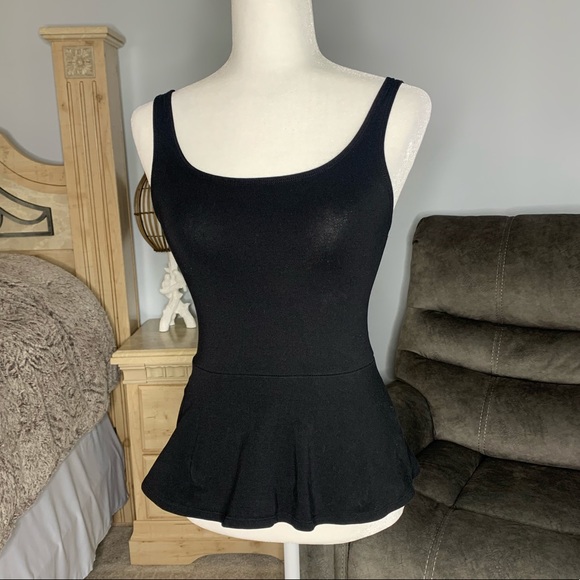 Express Tops - Express • peplum tank top XS